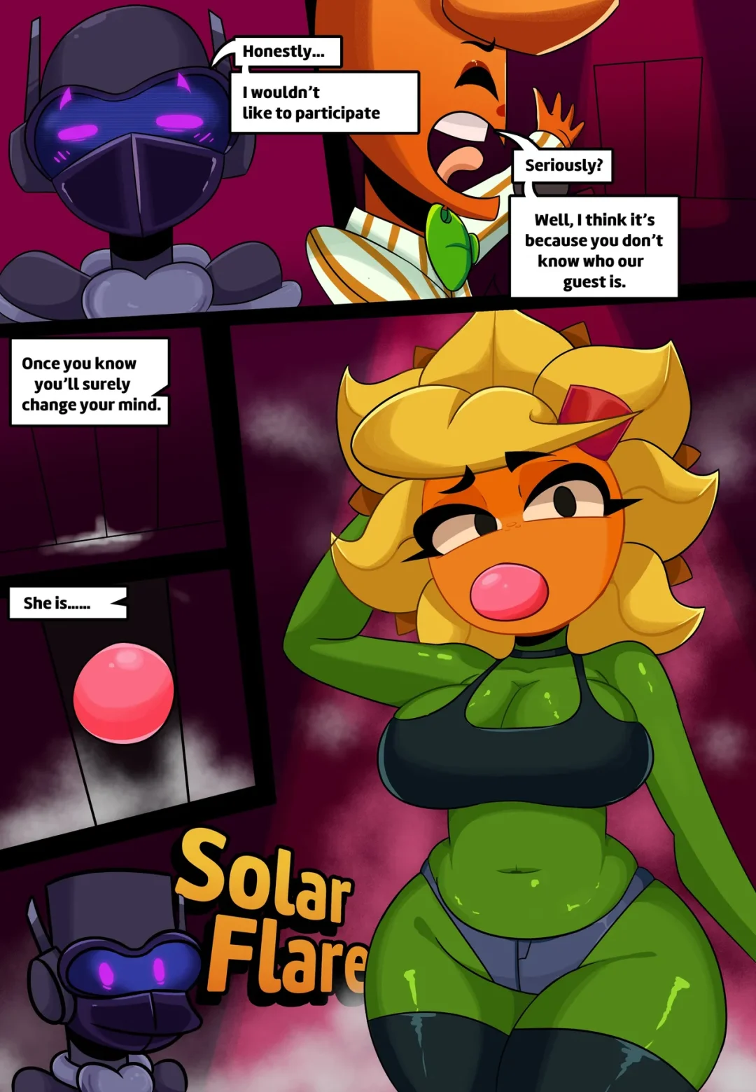 Plants vs Love – R-Bismut comic page 2