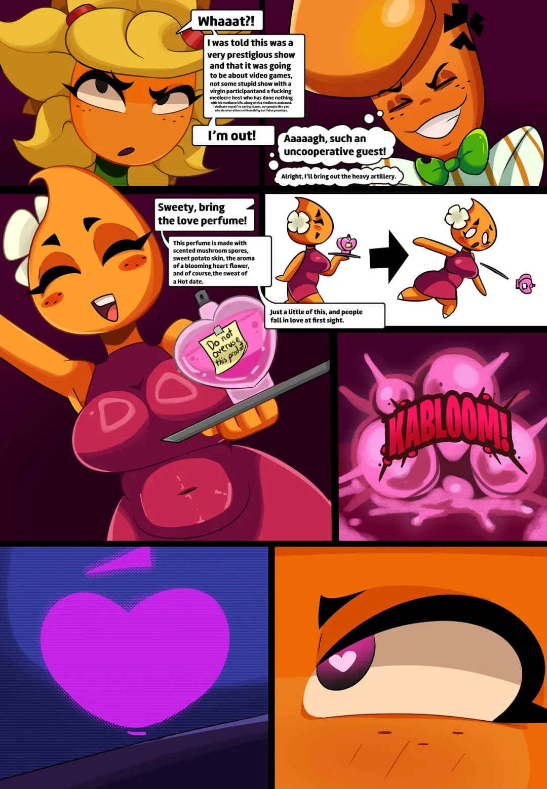 Plants vs Love – R-Bismut comic page 3