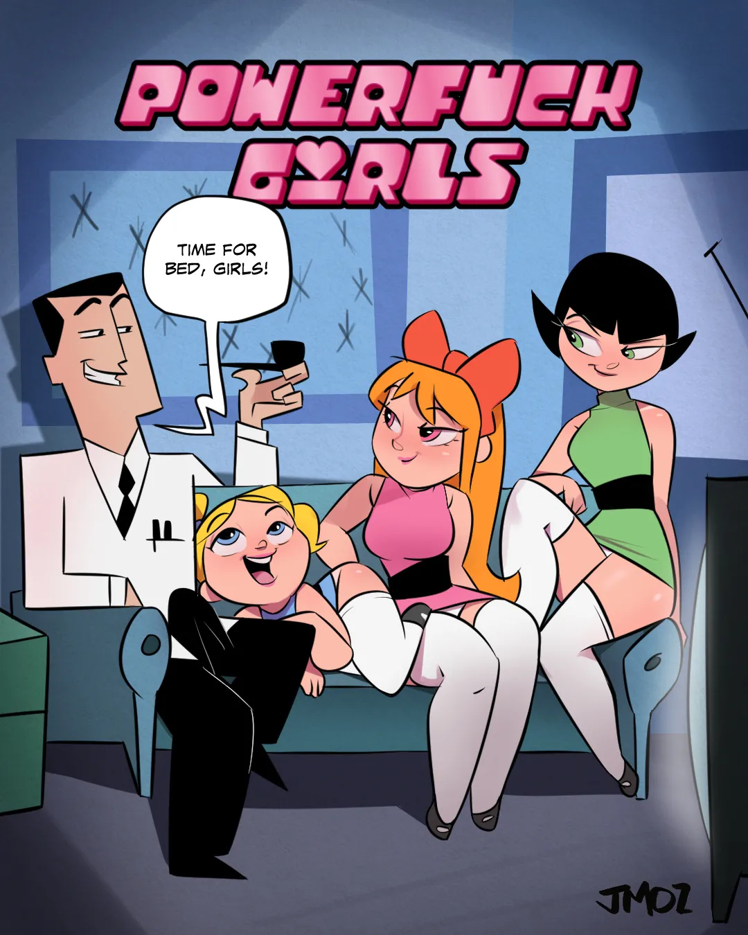 Powerfuck Girls – JMoz Comix comic page 14