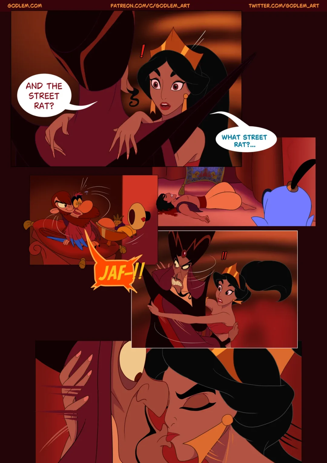 Princess’s Gambit – Godlem comic page 7