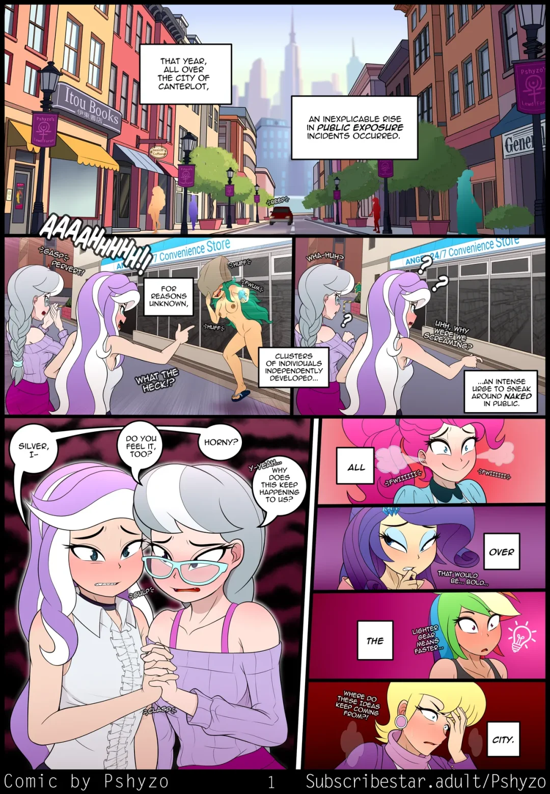Prurient Synchronicity – Pshyzomancer comic page 16