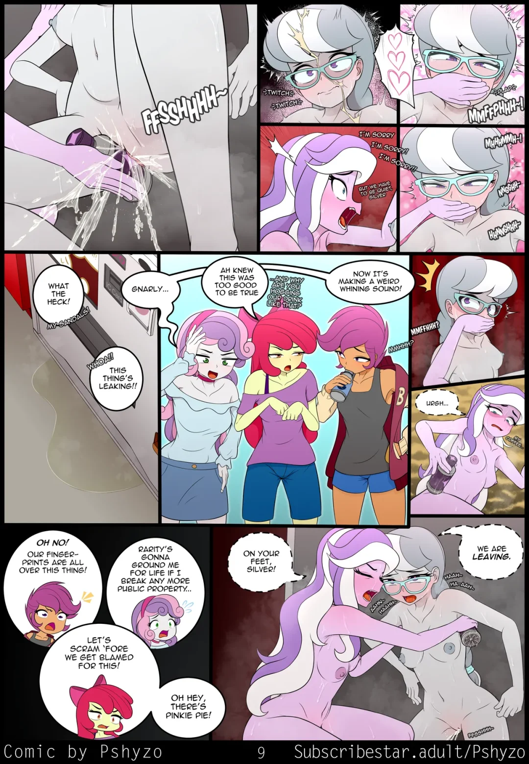 Prurient Synchronicity – Pshyzomancer comic page 9