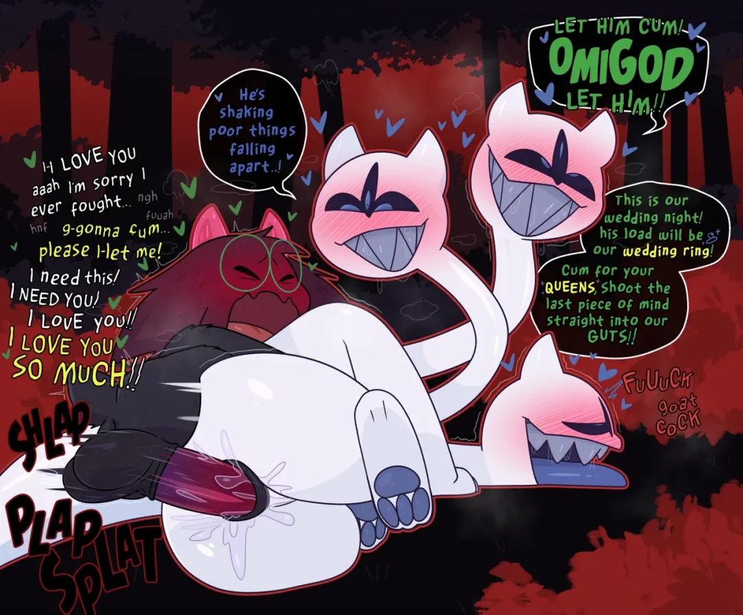 Ralsei x Clover – Crushpepper comic page 10