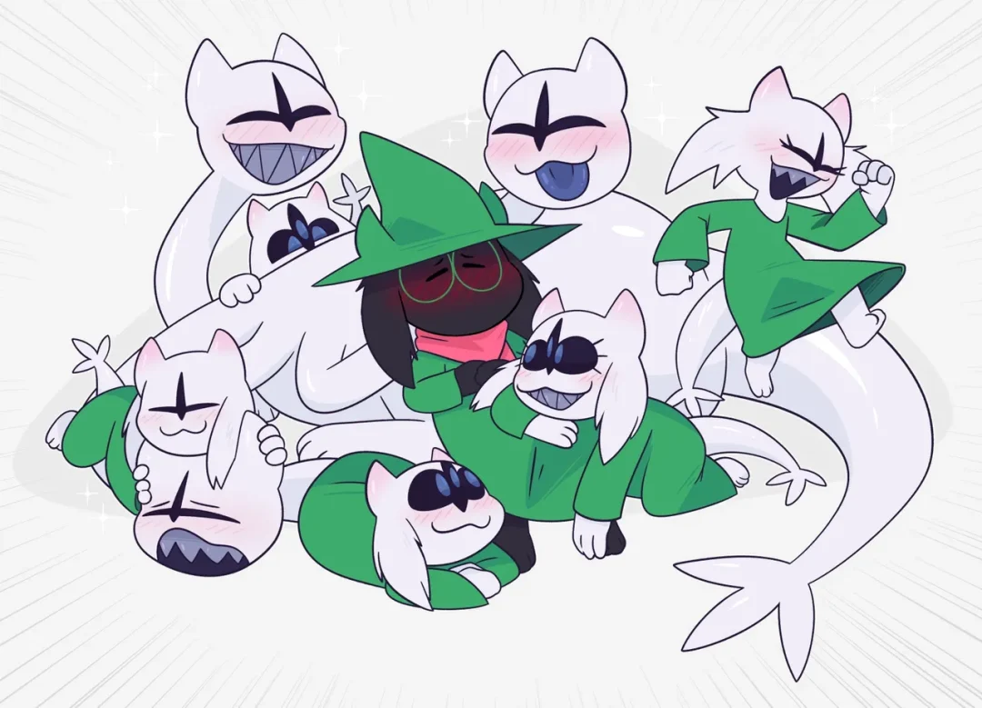 Ralsei x Clover – Crushpepper comic page 19
