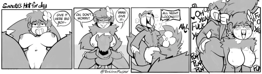 Sandy Cheeks – BoxxWrench comic page 13