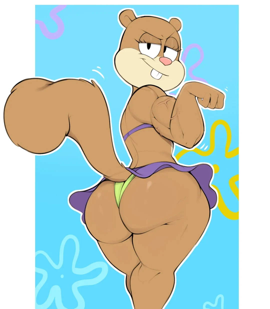 Sandy Cheeks – Usnarbit comic page 1