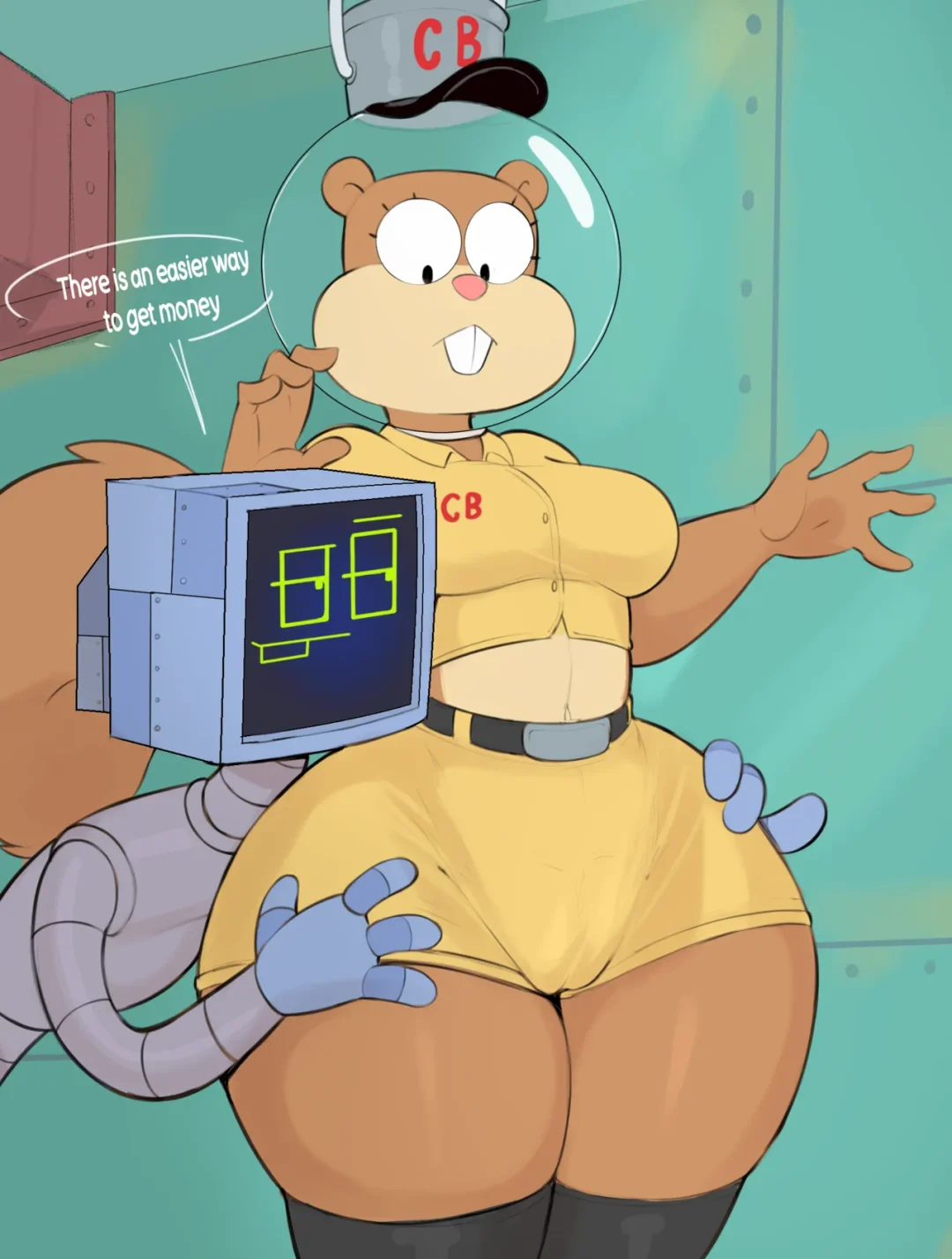 Sandy Cheeks – Usnarbit comic page 25