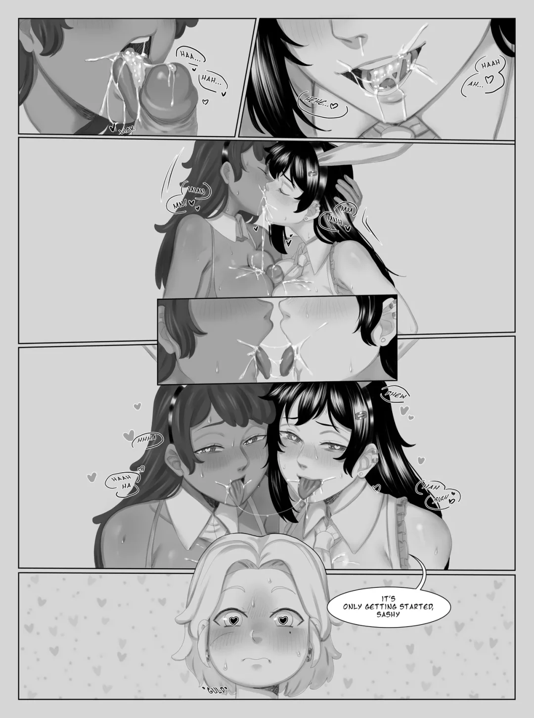 Sasha’s Birthday Present – GygerBeen comic page 6