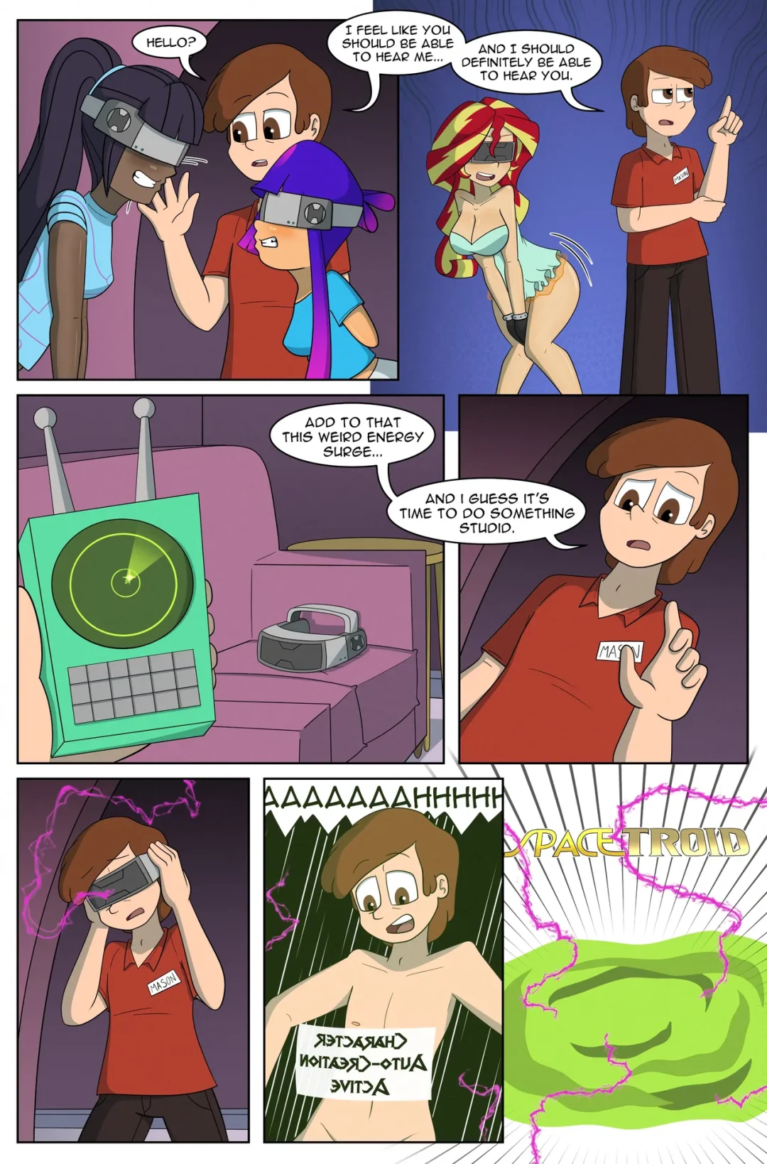 Second Installation – Reigning comic page 19