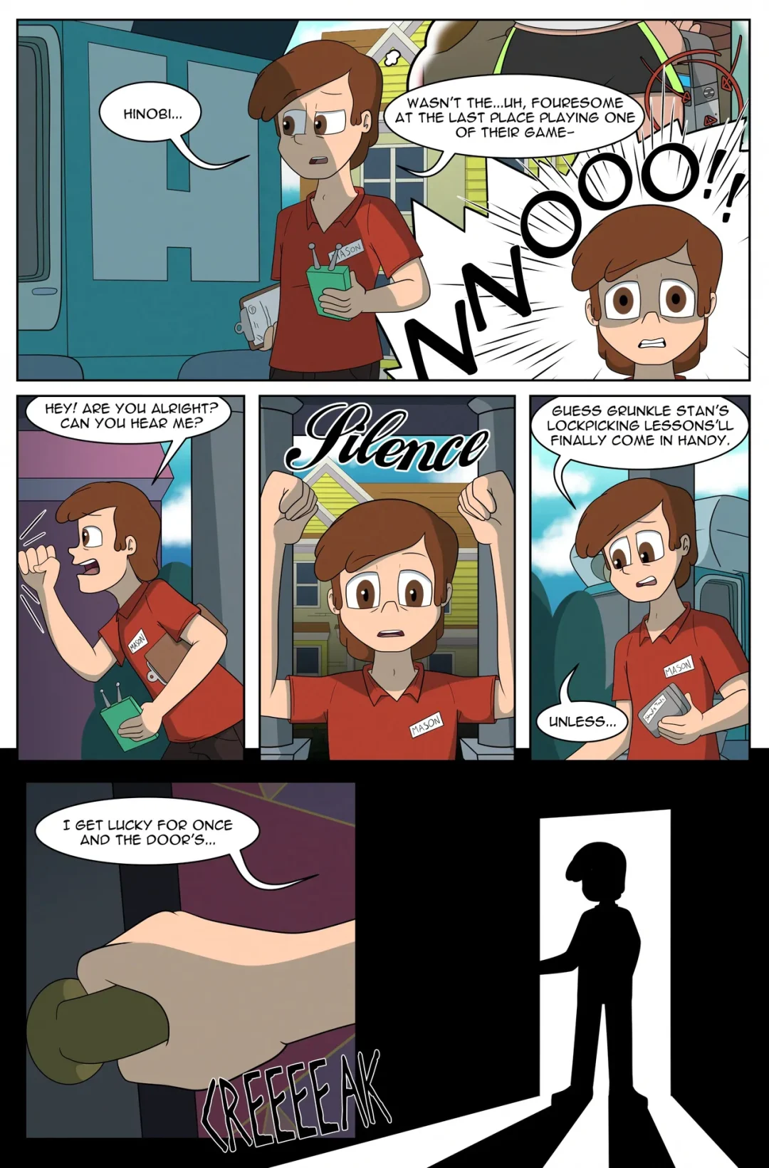 Second Installation – Reigning comic page 4