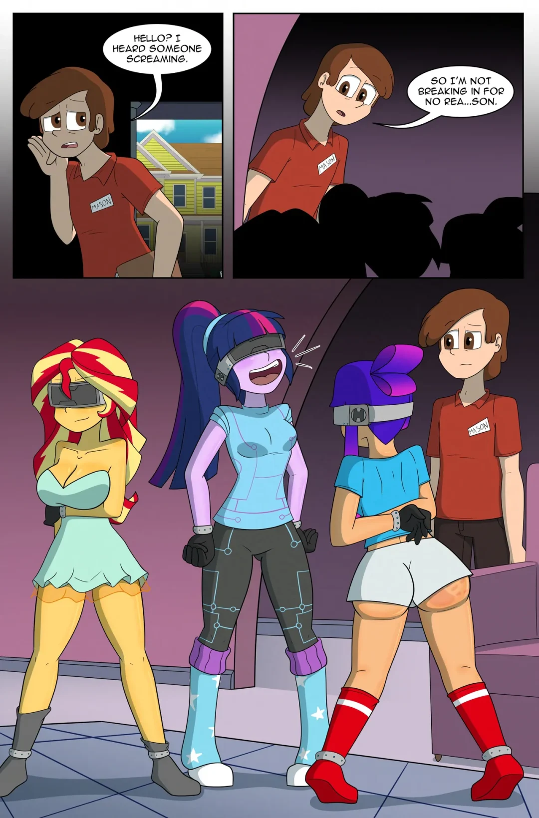 Second Installation – Reigning comic page 5