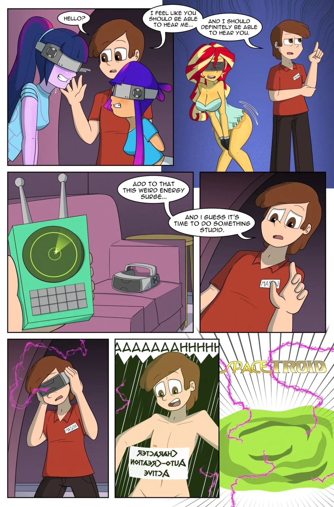 Second Installation – Reigning comic page 6