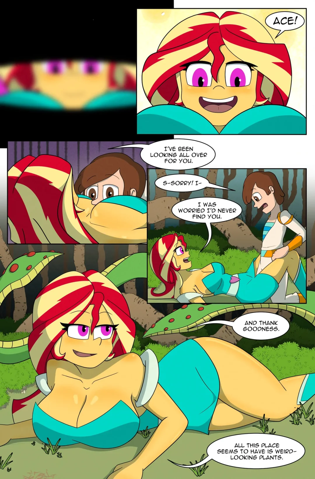 Second Installation – Reigning comic page 7