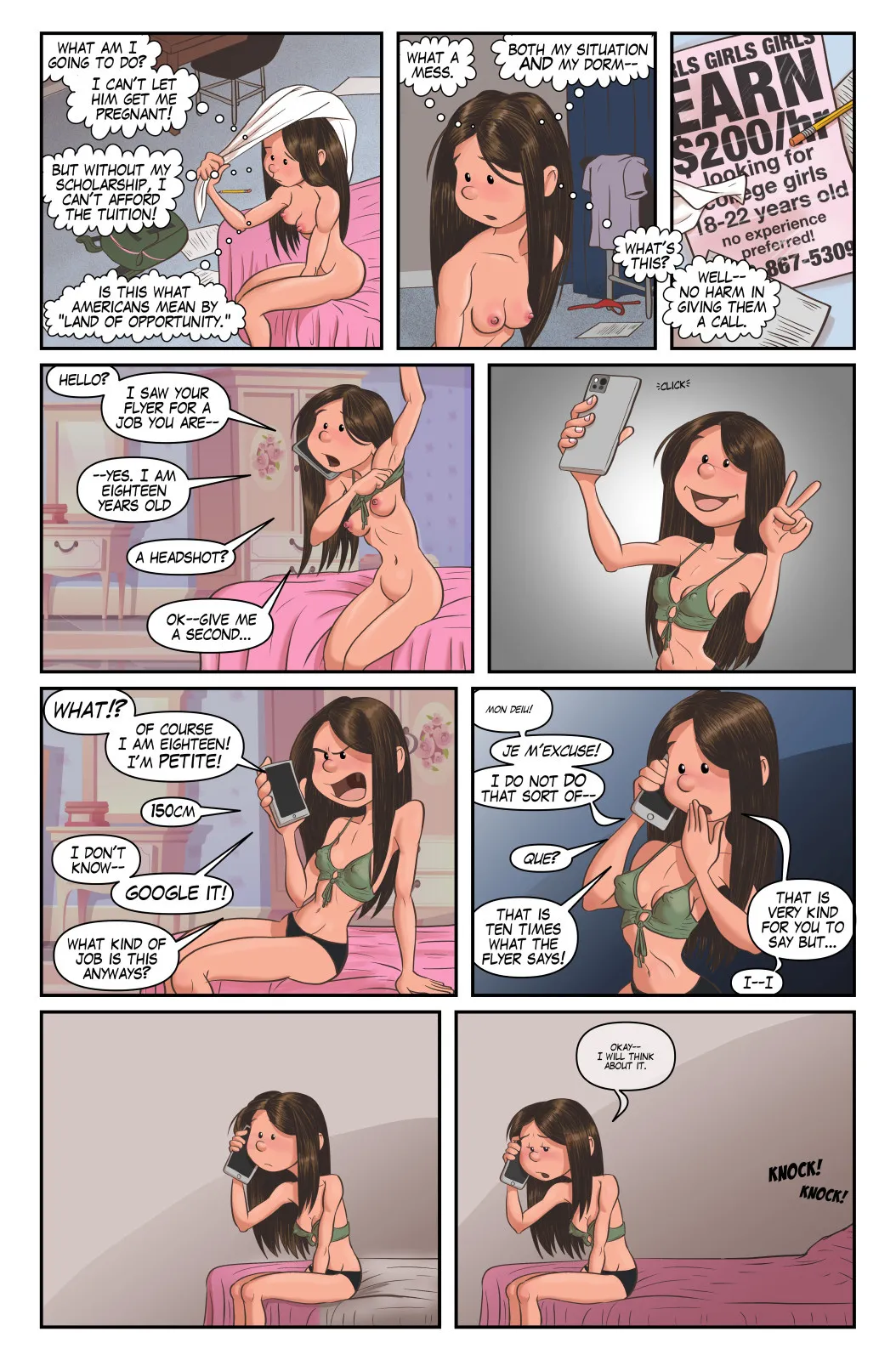 Lily In America – Sinope comic page 5