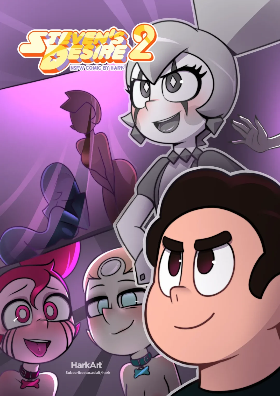 Steven’s Desire 2 – HarkArt comic page 1