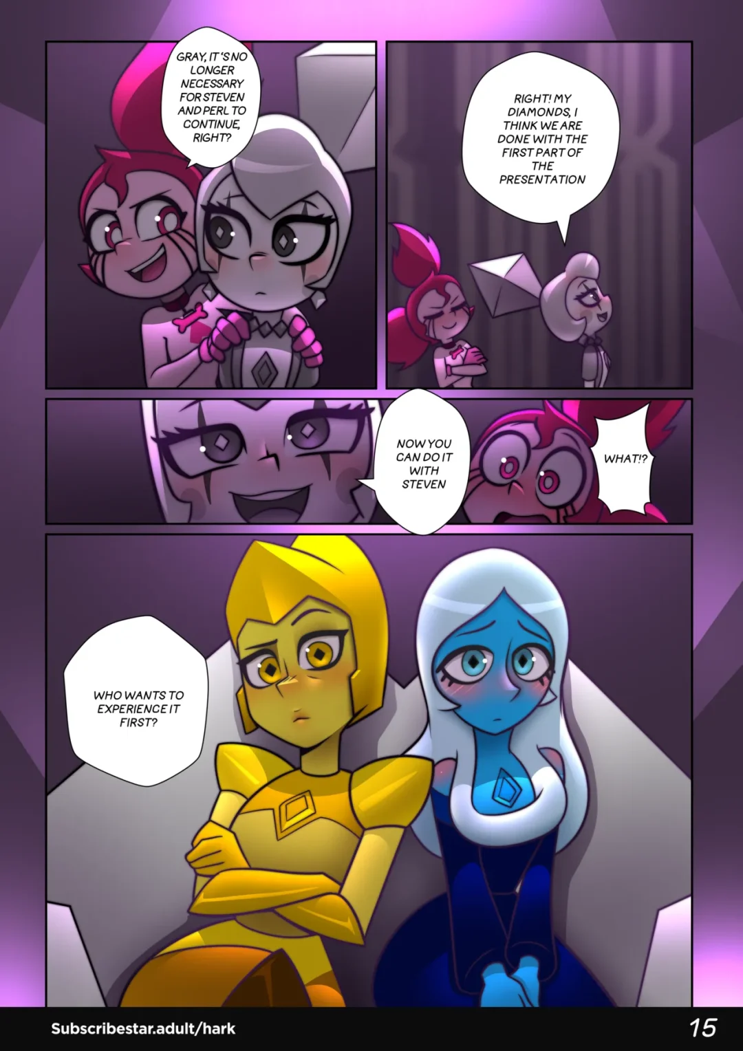 Steven’s Desire 2 – HarkArt comic page 16