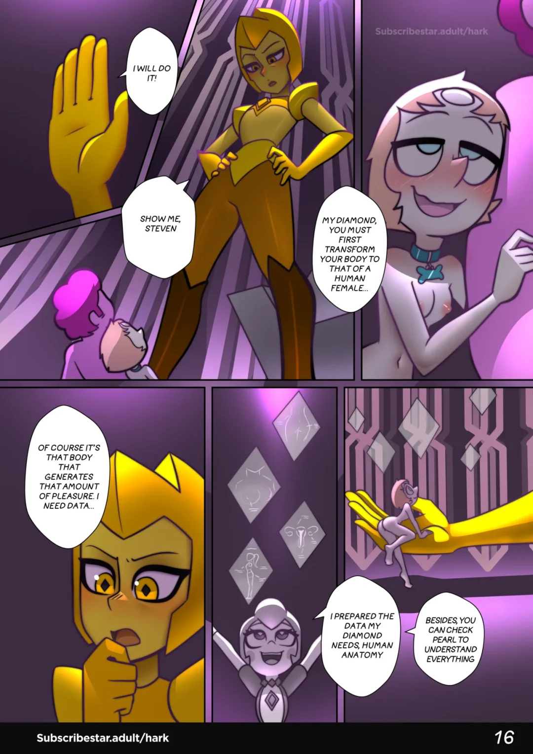 Steven’s Desire 2 – HarkArt comic page 17