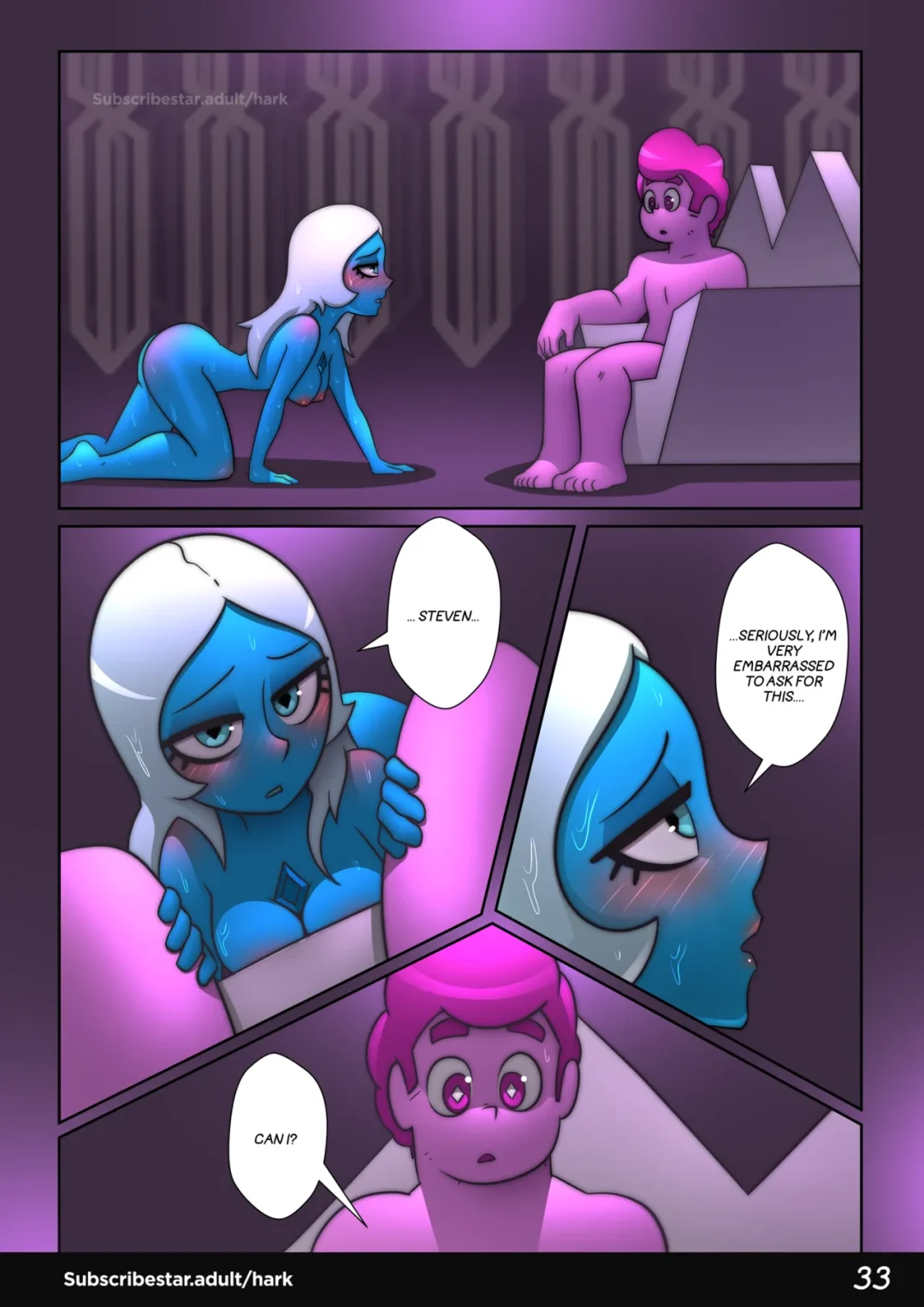 Steven’s Desire 2 – HarkArt comic page 34