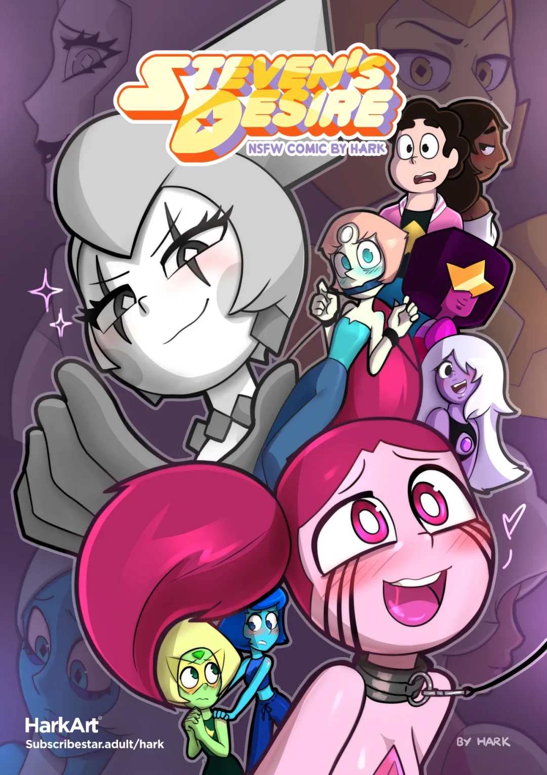 Steven’s Desire – HarkArt comic page 1
