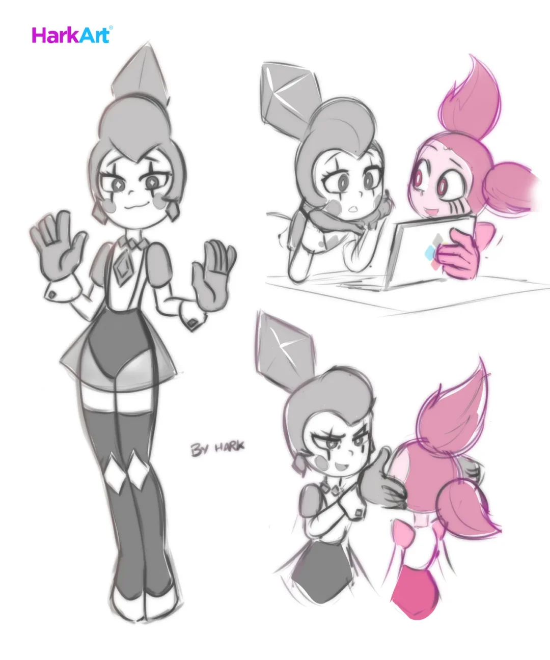 Steven’s Desire – HarkArt comic page 2