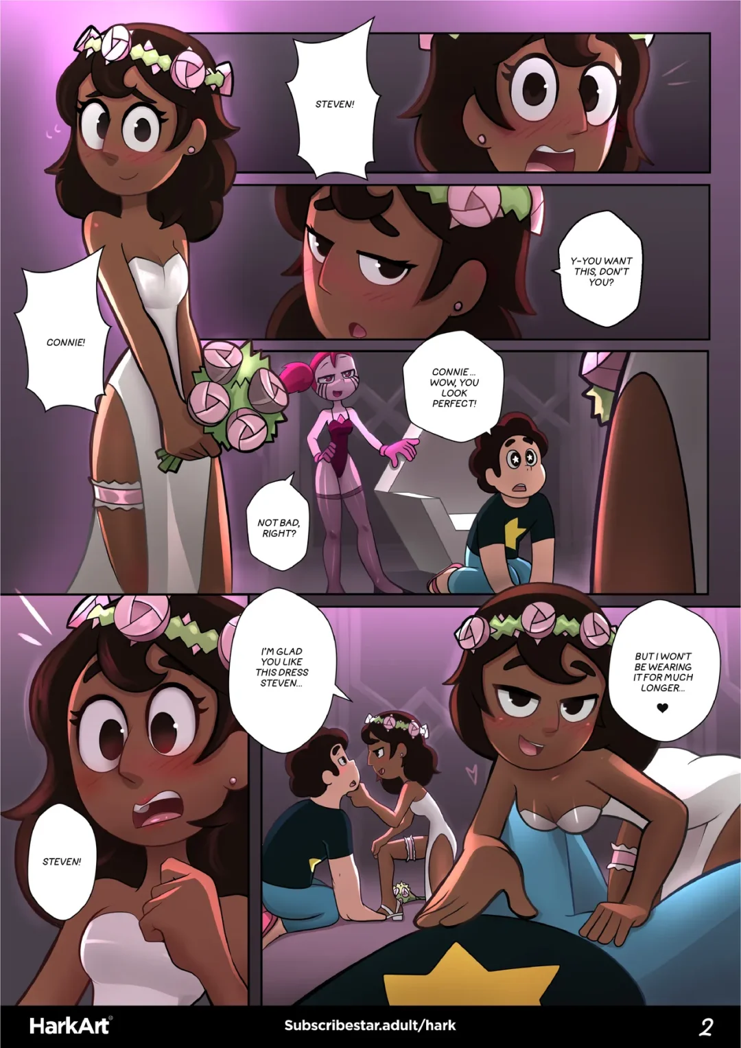 Steven’s Desire – HarkArt comic page 4