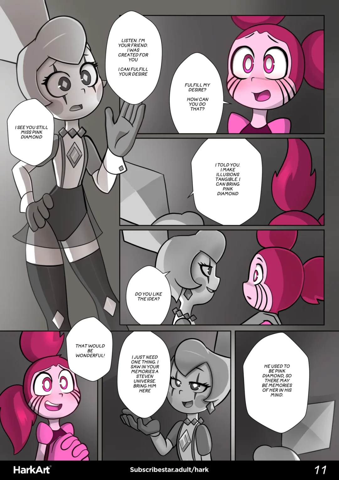 Steven’s Desire – HarkArt comic page 14