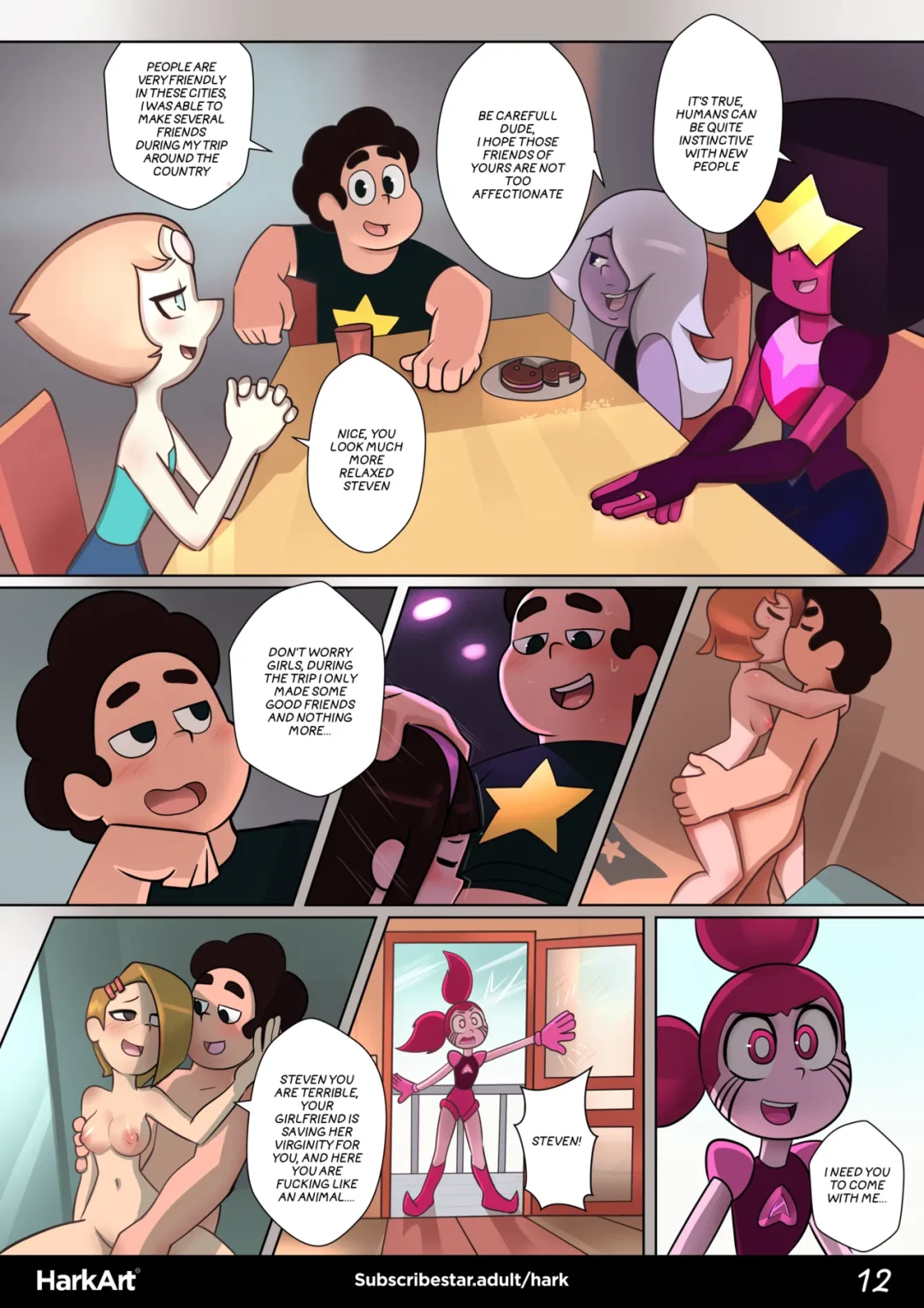 Steven’s Desire – HarkArt comic page 15