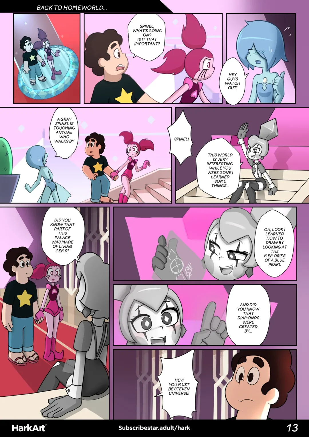 Steven’s Desire – HarkArt comic page 16