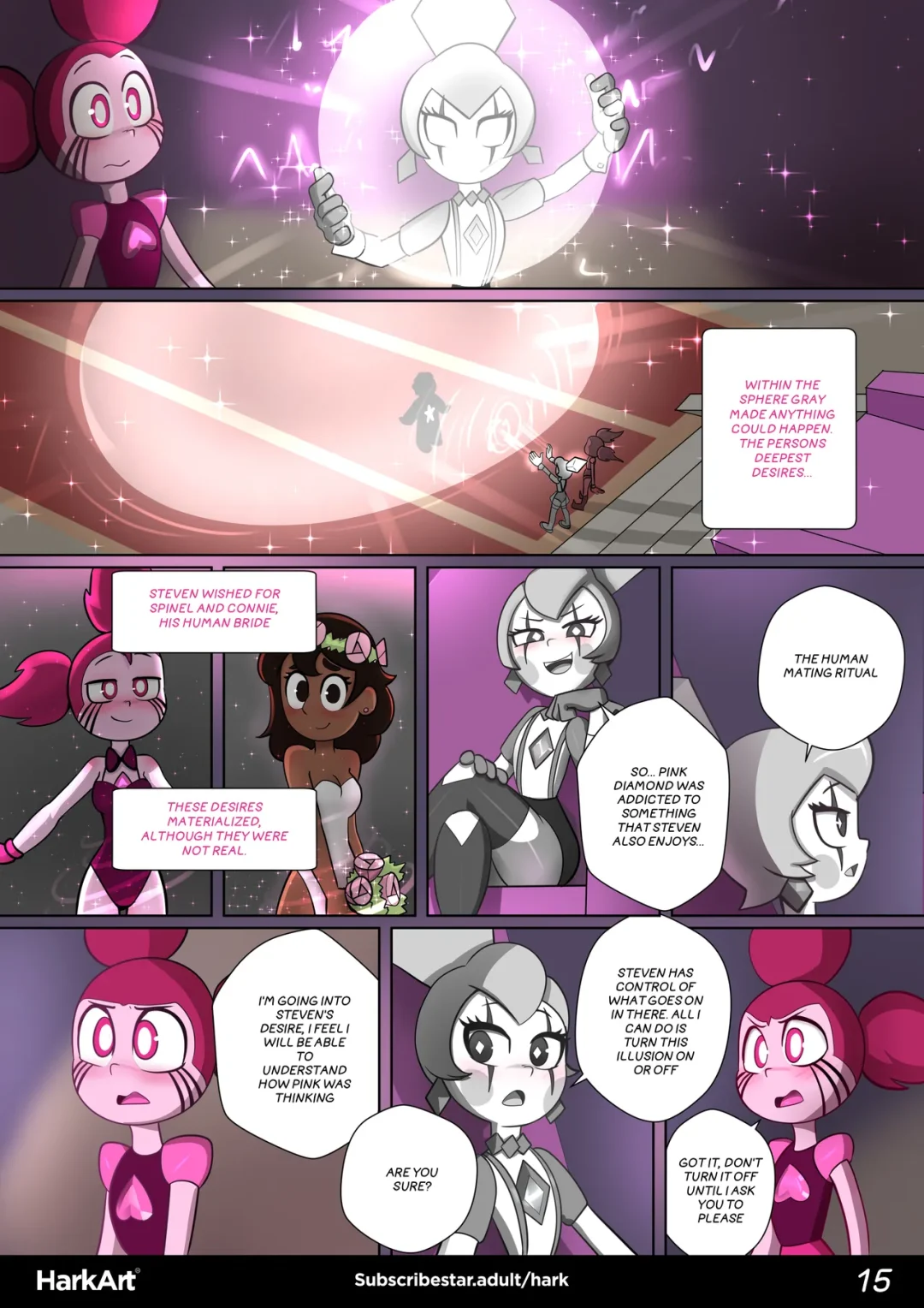 Steven’s Desire – HarkArt comic page 18