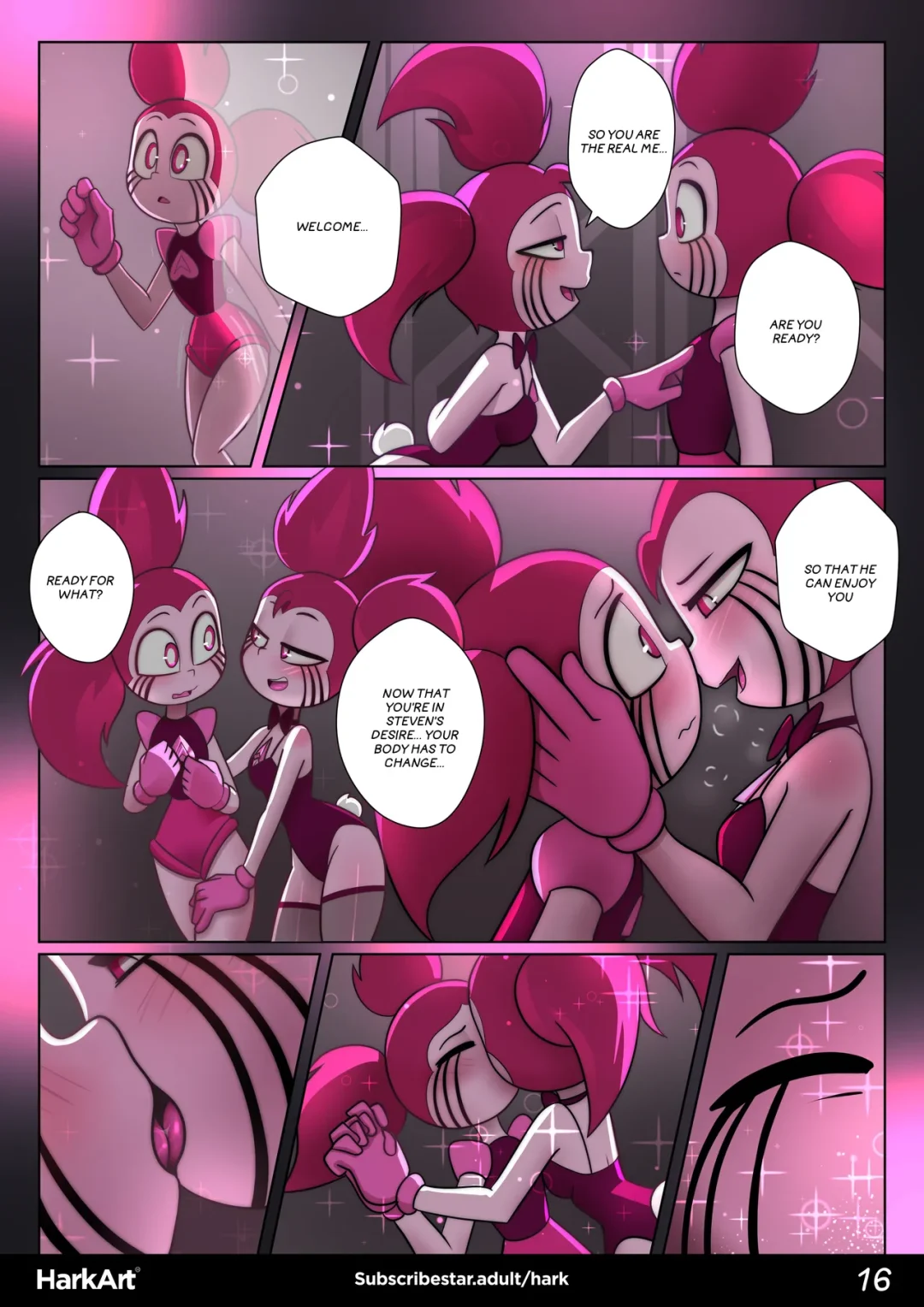 Steven’s Desire – HarkArt comic page 19
