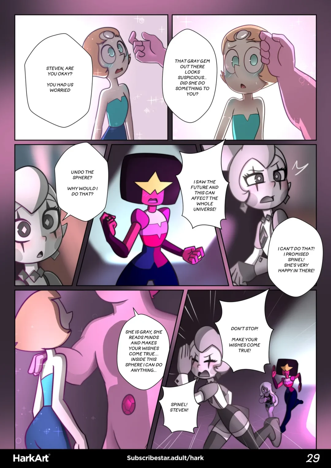 Steven’s Desire – HarkArt comic page 32