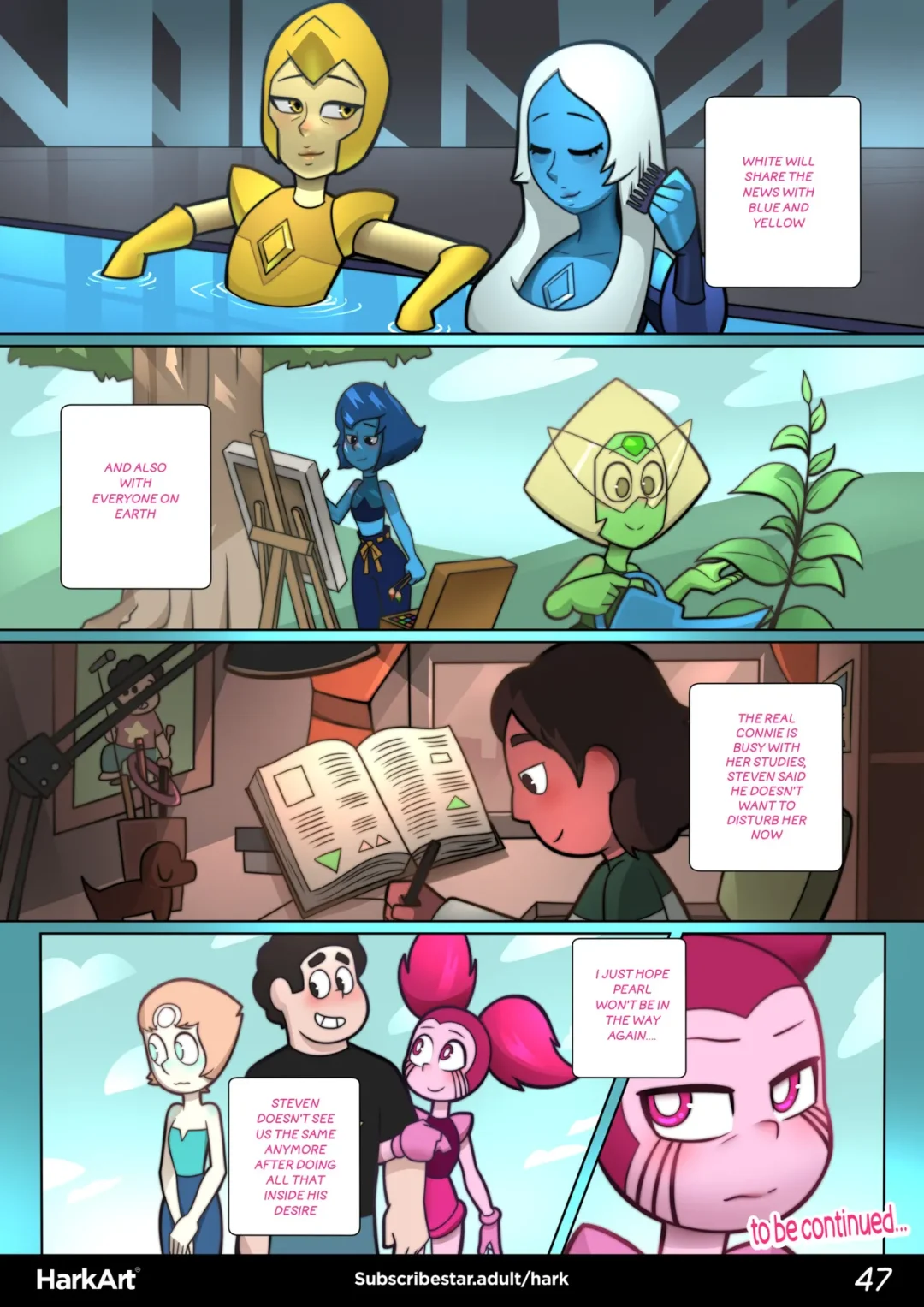 Steven’s Desire – HarkArt comic page 50