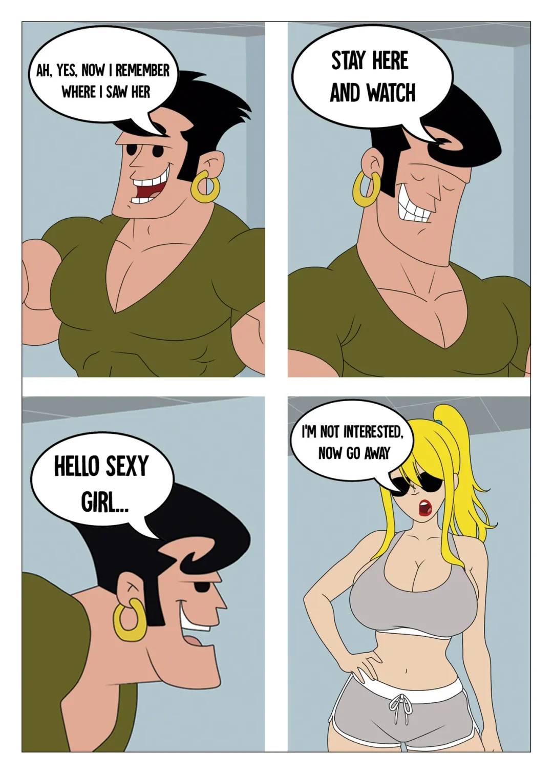 Sun, Beach and a Blond – 90RookieFan comic page 11