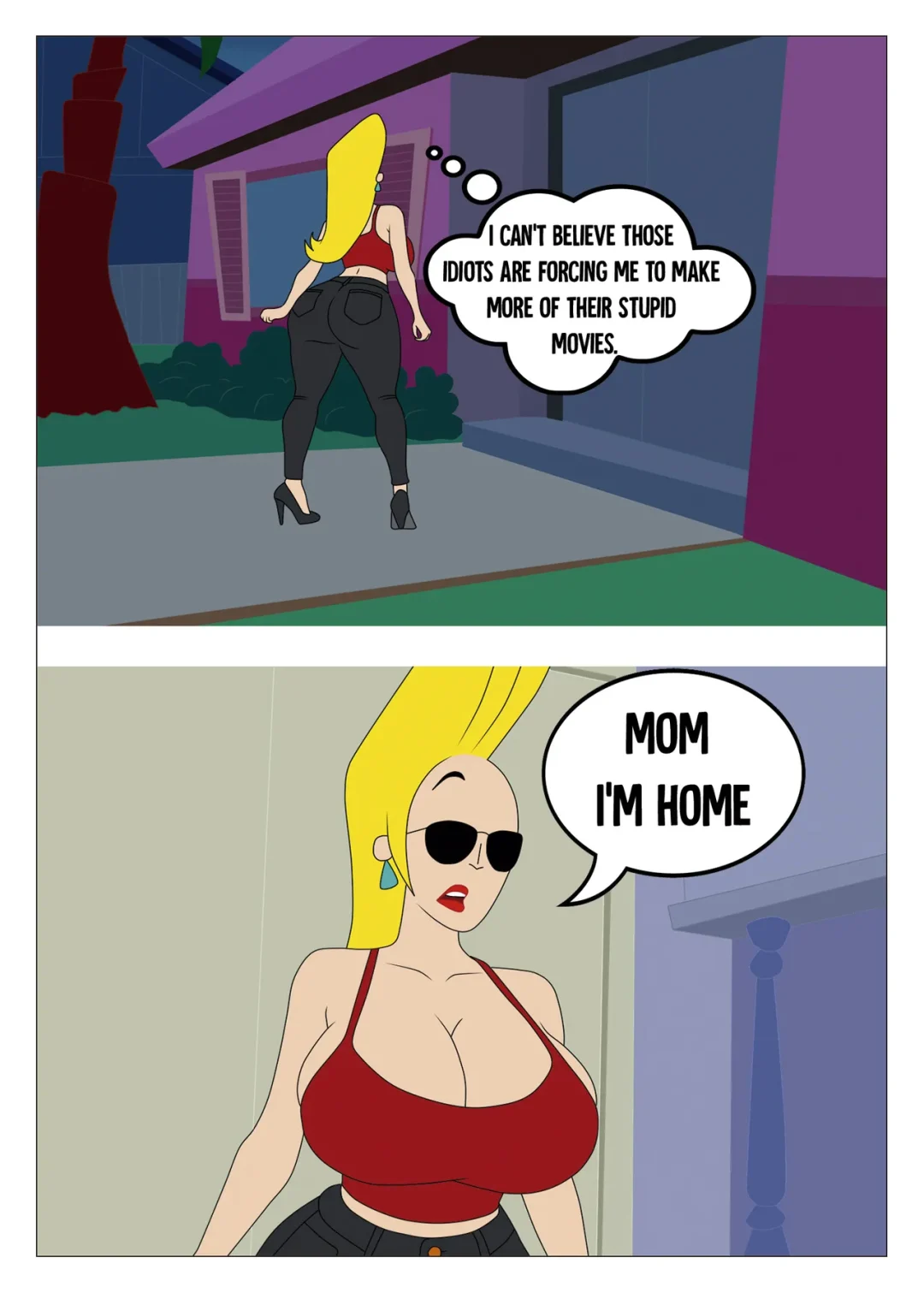 Sun, Beach and a Blond – 90RookieFan comic page 2