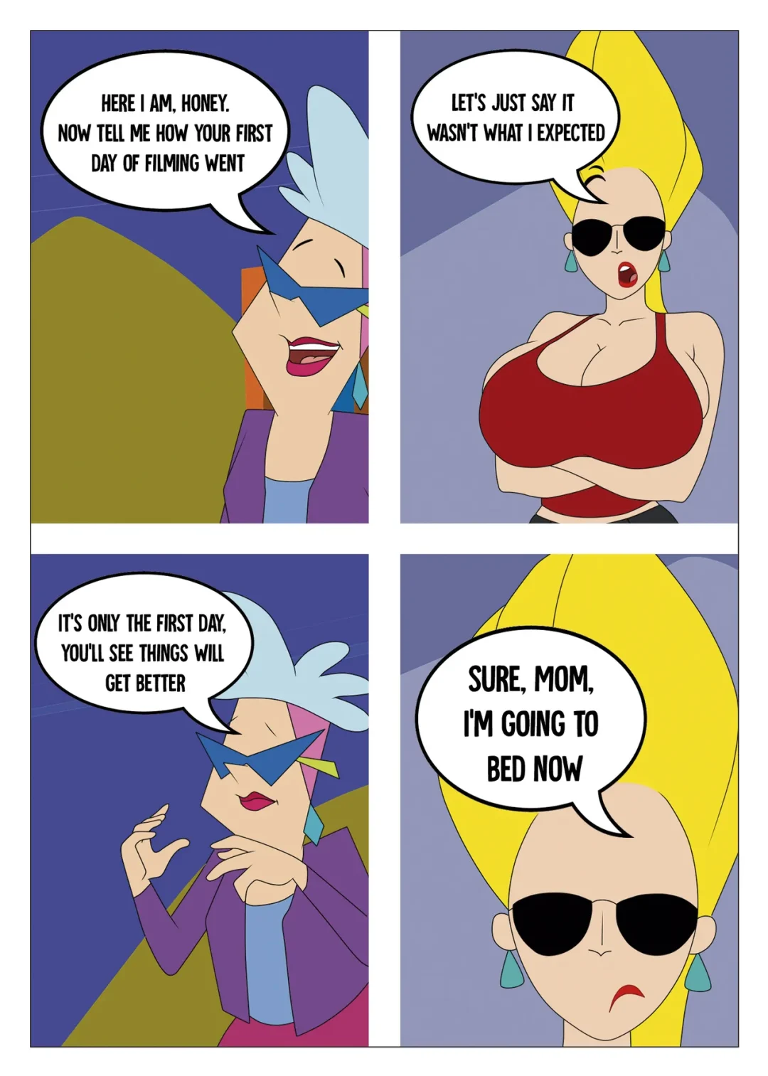 Sun, Beach and a Blond – 90RookieFan comic page 3