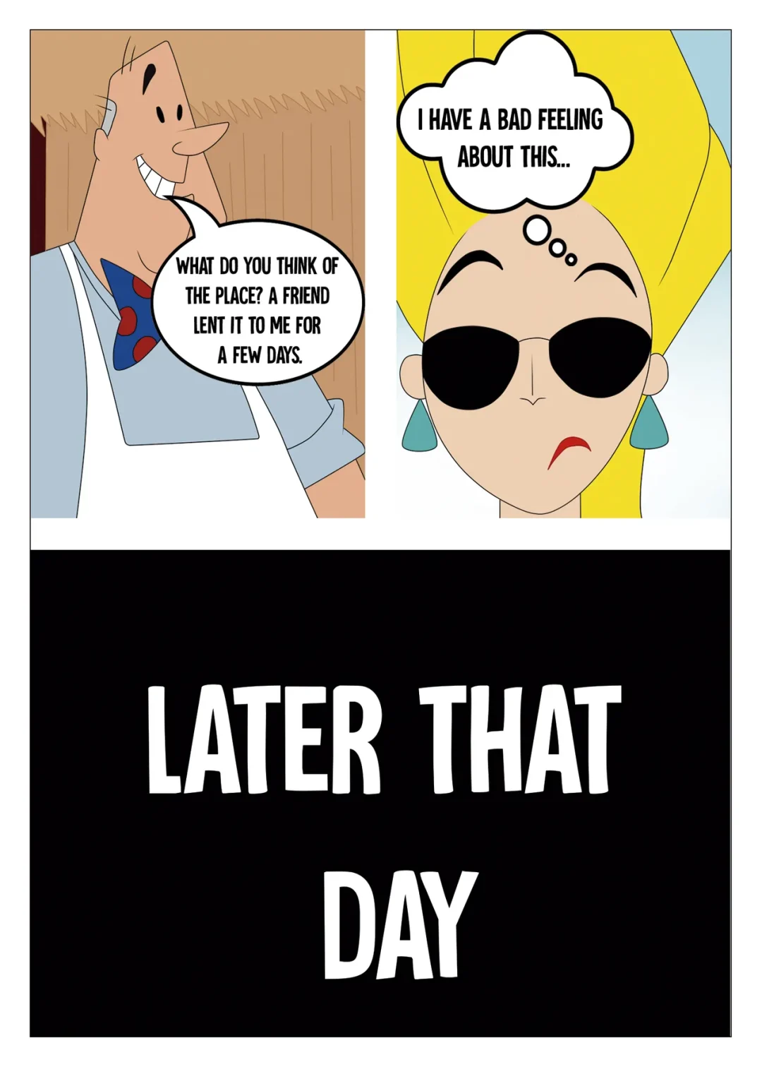 Sun, Beach and a Blond – 90RookieFan comic page 34