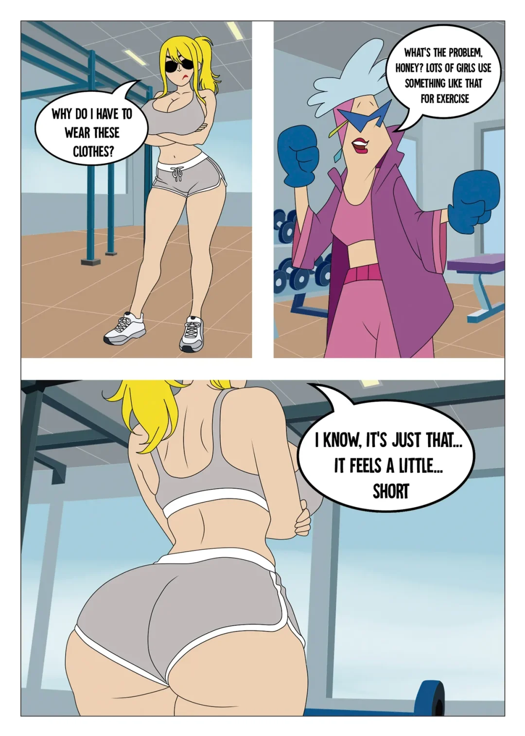Sun, Beach and a Blond – 90RookieFan comic page 6