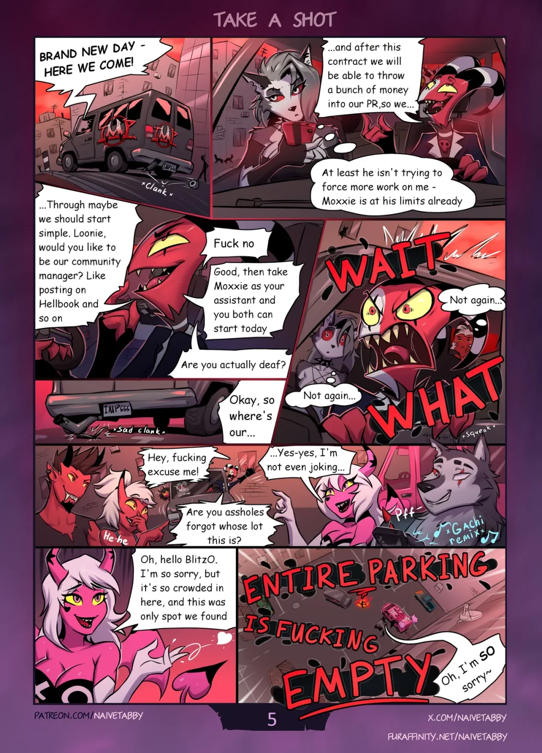 Take a Shot – NaiveTabby comic page 6
