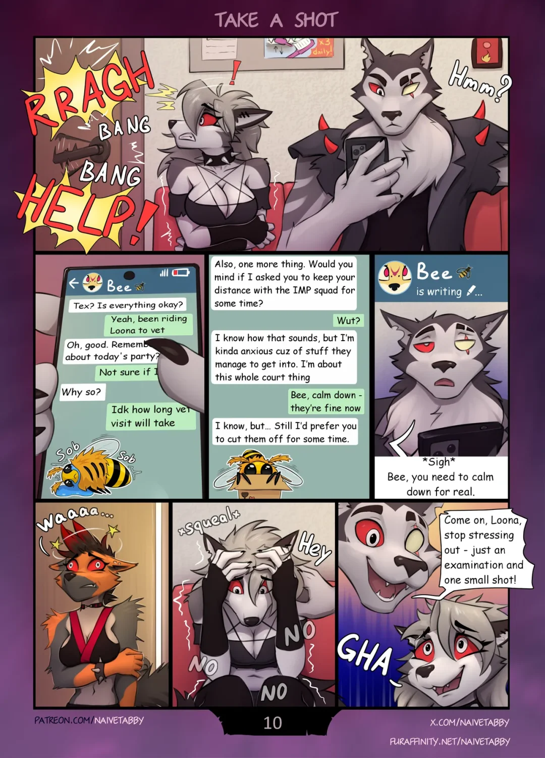 Take a Shot – NaiveTabby comic page 11