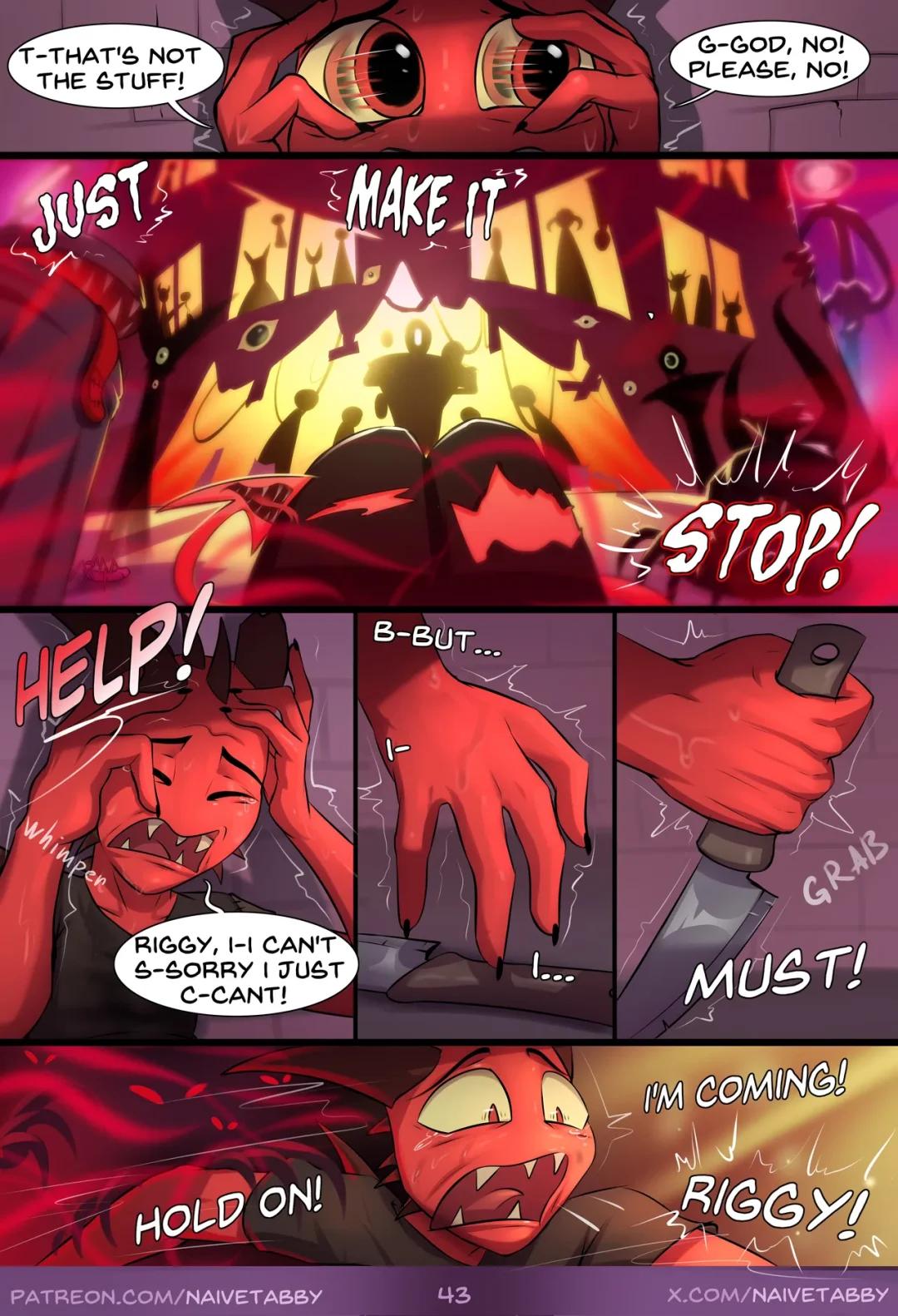 Take a Shot – NaiveTabby comic page 44