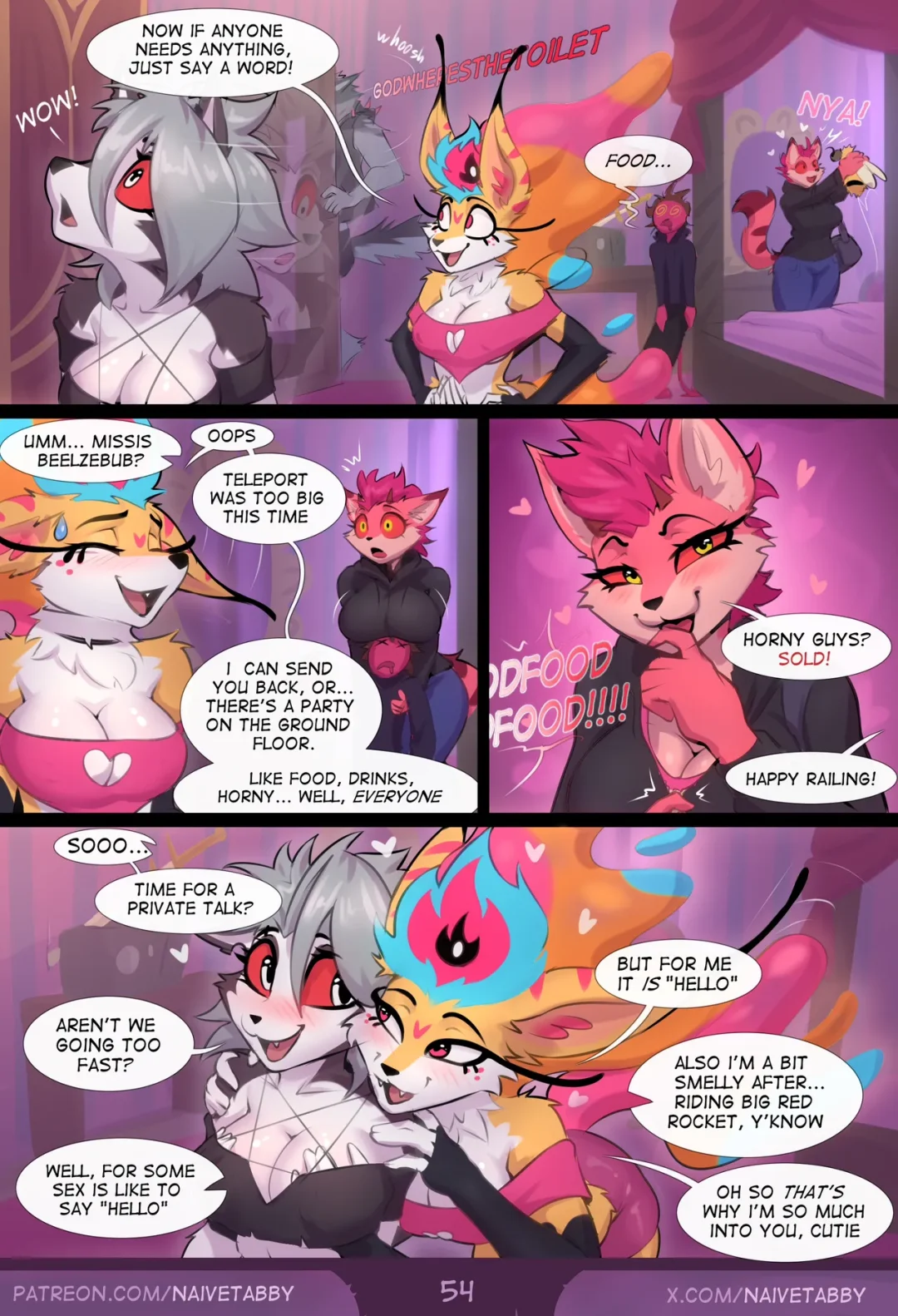 Take a Shot – NaiveTabby comic page 55