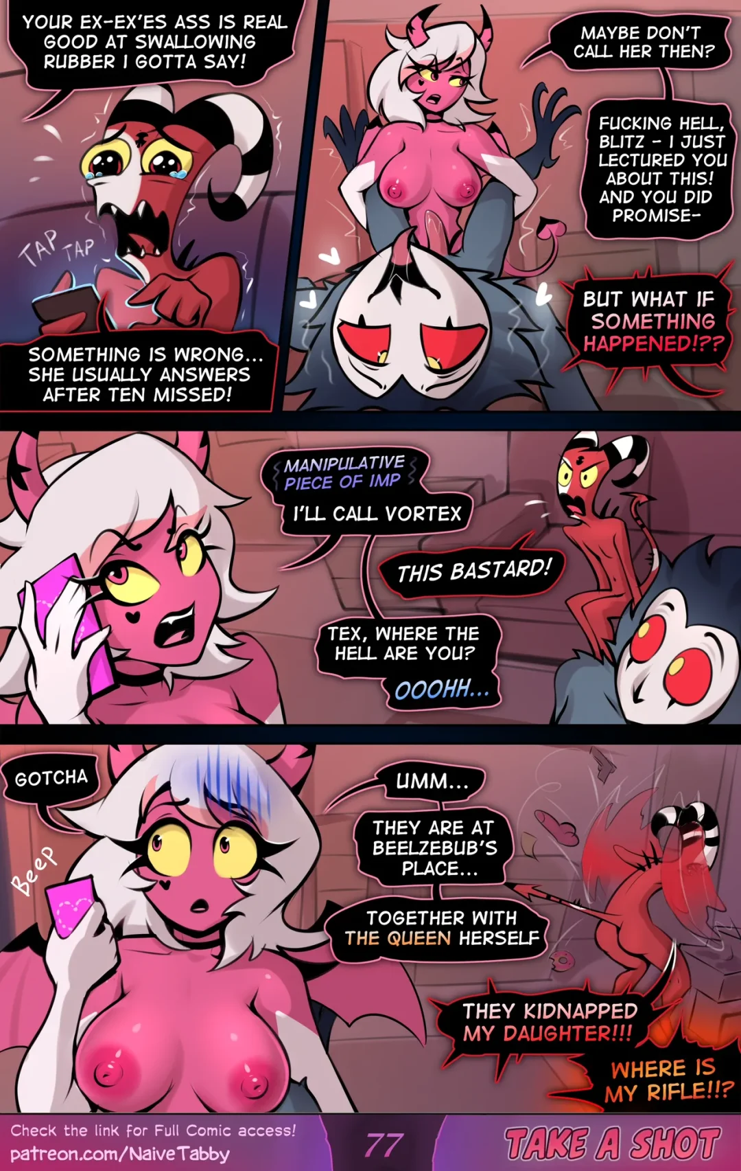 Take a Shot – NaiveTabby comic page 78