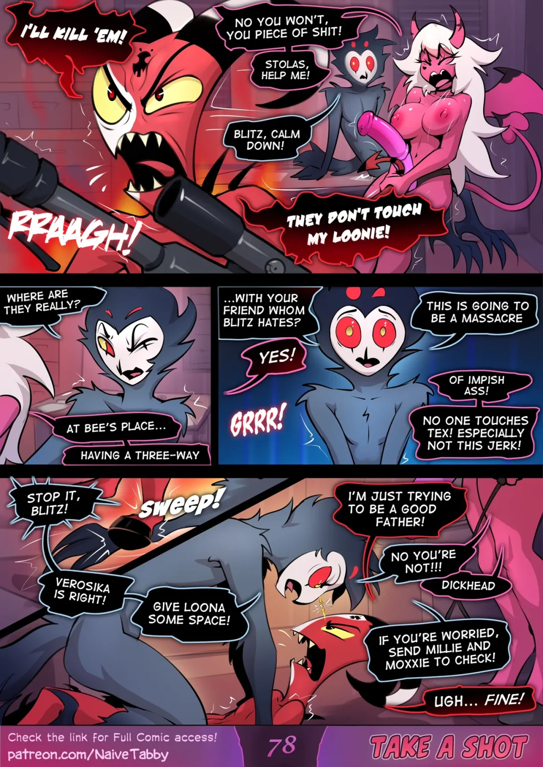 Take a Shot – NaiveTabby comic page 79
