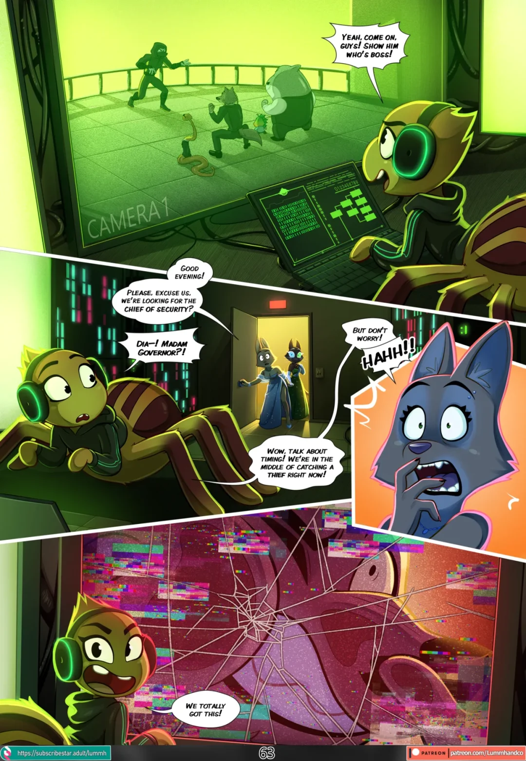 The Bad Girl – Lummh comic page 63