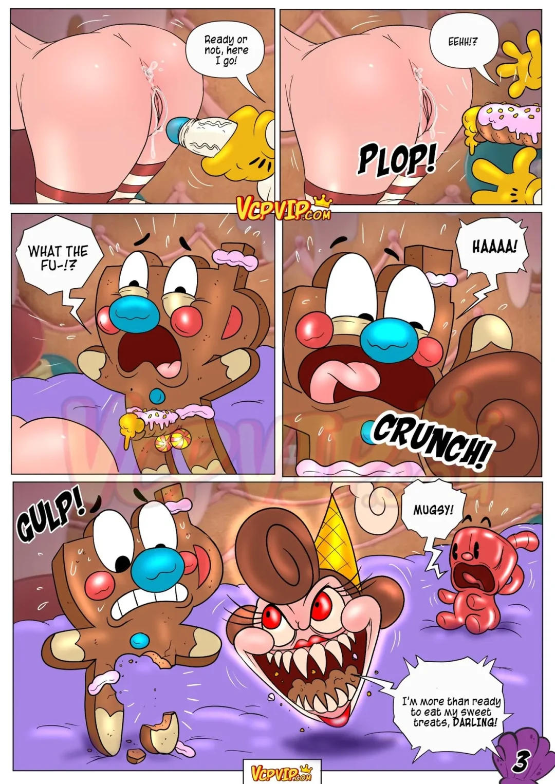 The Cuphead Show 2: The Shanty of Booty and sea-men – macergo comic page 4