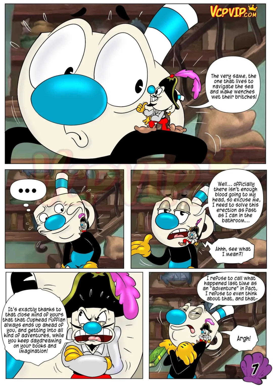 The Cuphead Show 2: The Shanty of Booty and sea-men – macergo comic page 8