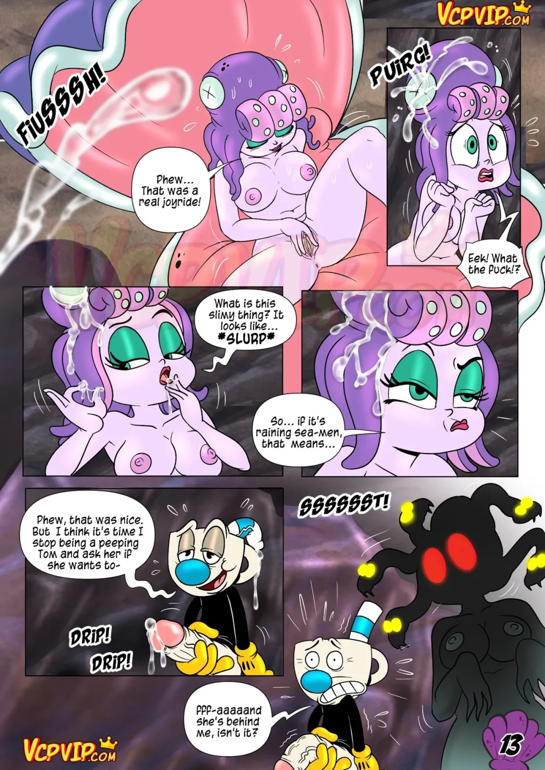 The Cuphead Show 2: The Shanty of Booty and sea-men – macergo comic page 14