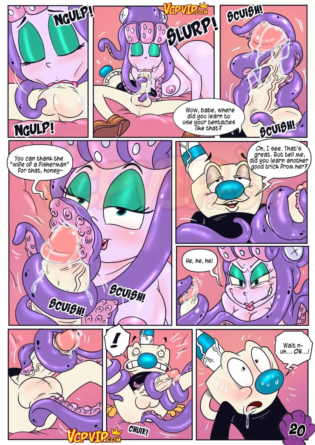 The Cuphead Show 2: The Shanty of Booty and sea-men – macergo comic page 21