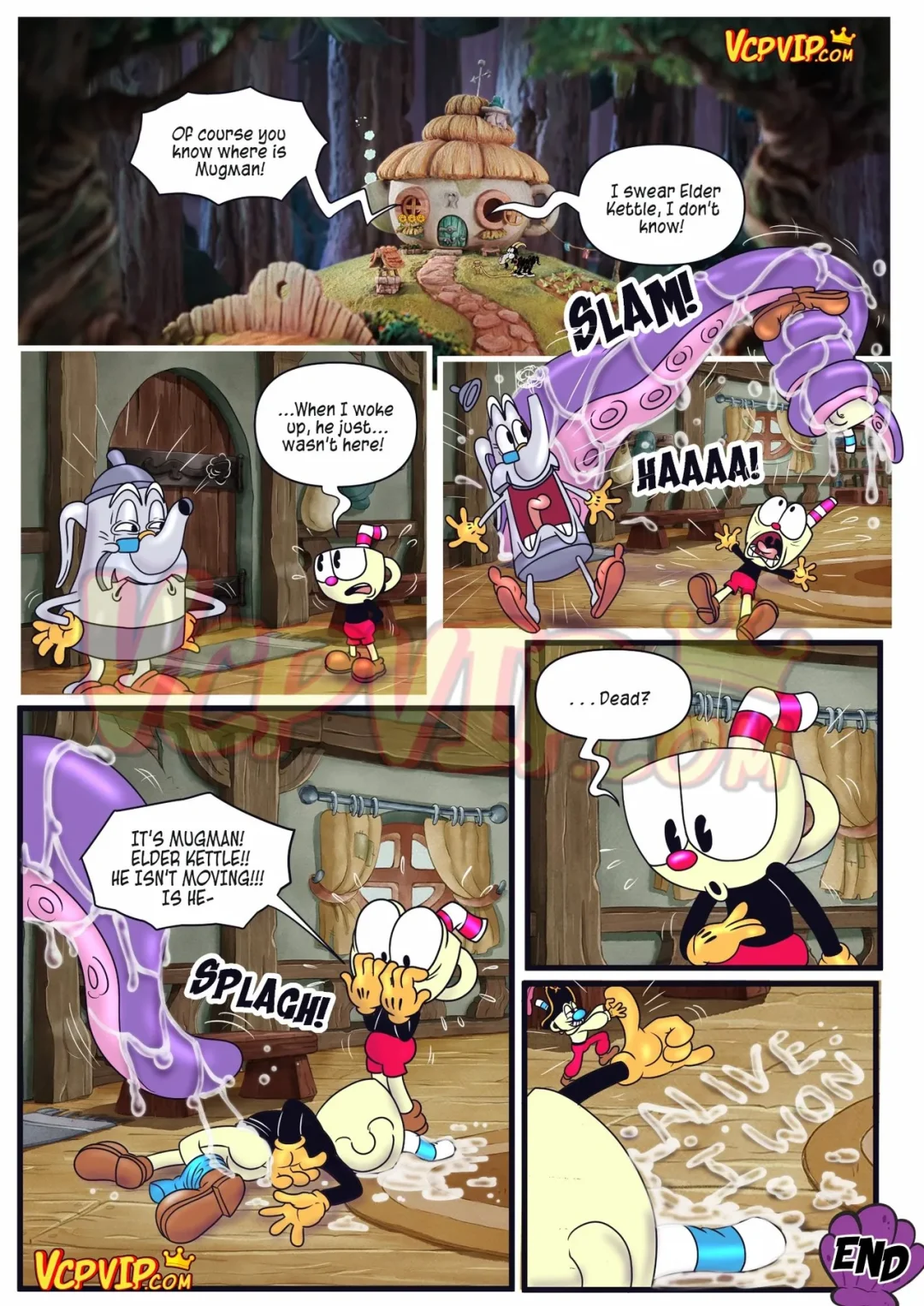 The Cuphead Show 2: The Shanty of Booty and sea-men – macergo comic page 30