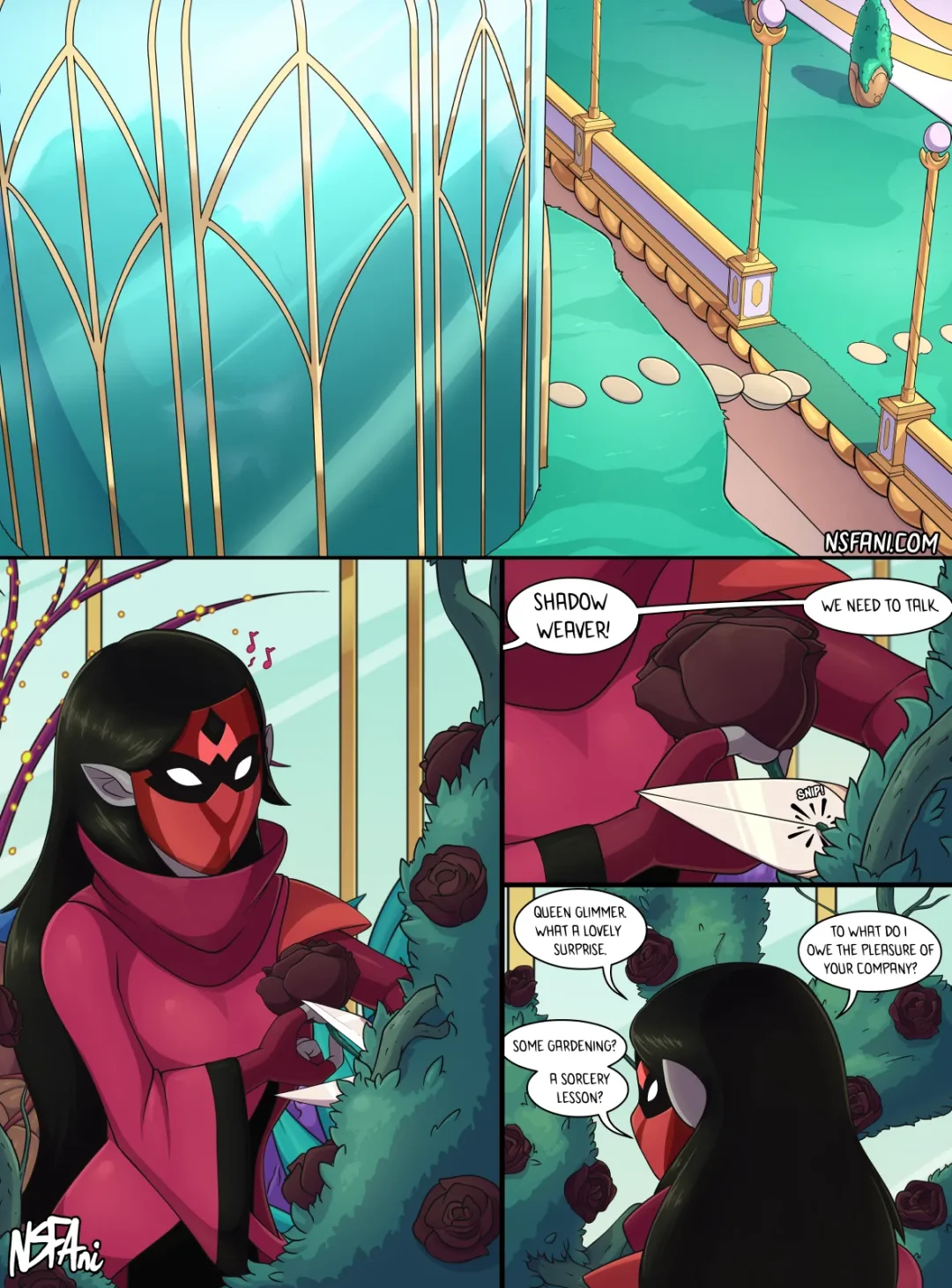 The Field Test – NSFAni comic page 3